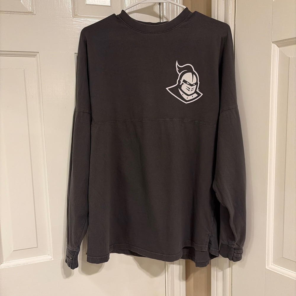 Pressbox Mens UCF Spirit Jersey Shirt Gray M University of Central Florida
